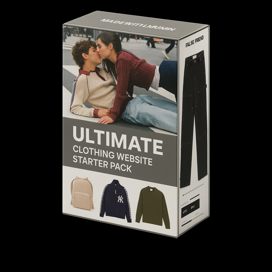 Ultimate Clothing Website Starter Pack
